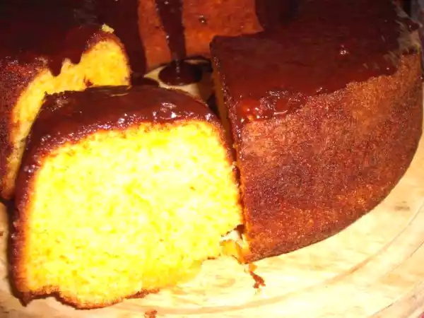 Receita Bolo de cenoura e maçã