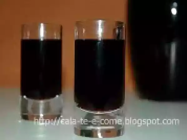 Receita Licor de amora