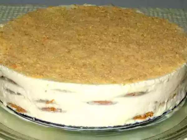 Receita Bolo de bolacha