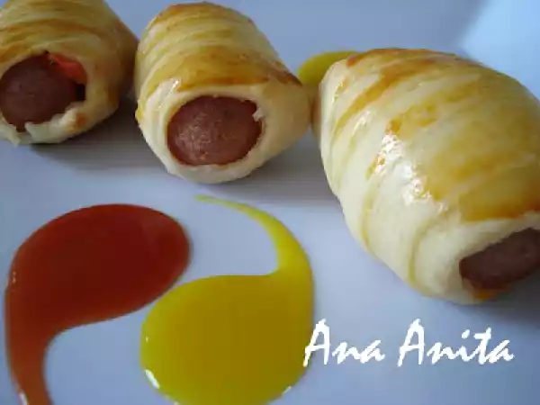 Receita Lanchinho de salsicha