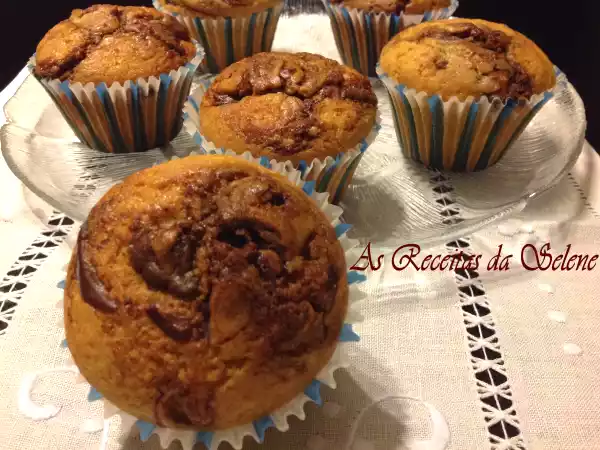 Receita Muffins com nutella na yammi