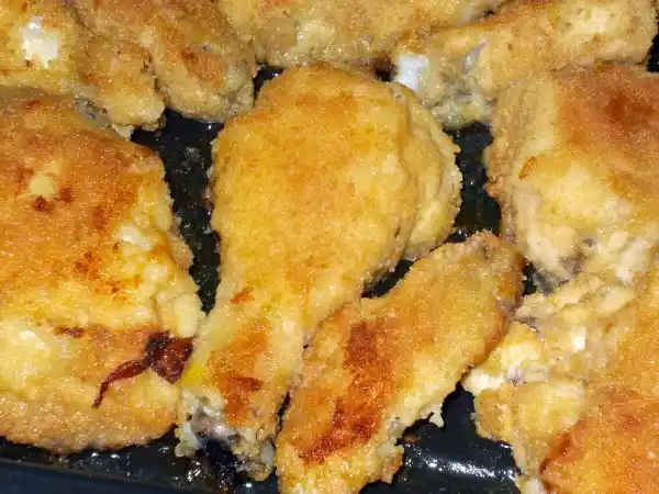 Receita Frango panado no forno