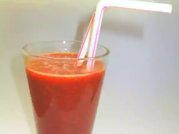 Receita Batido detox vermelhinho