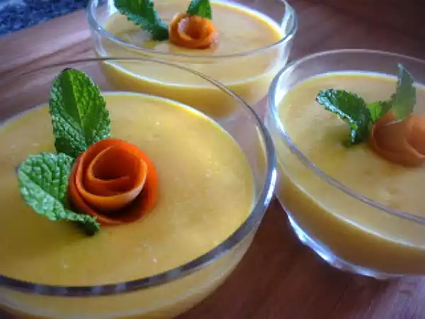 Receita Mousse de manga (simples e saudável)