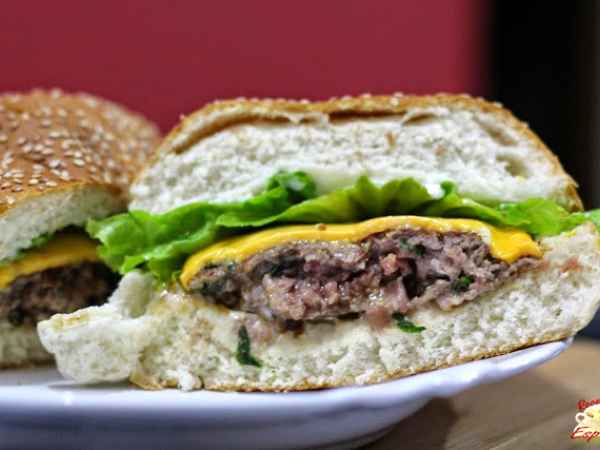 Receita Hambúrguer caseiro especial