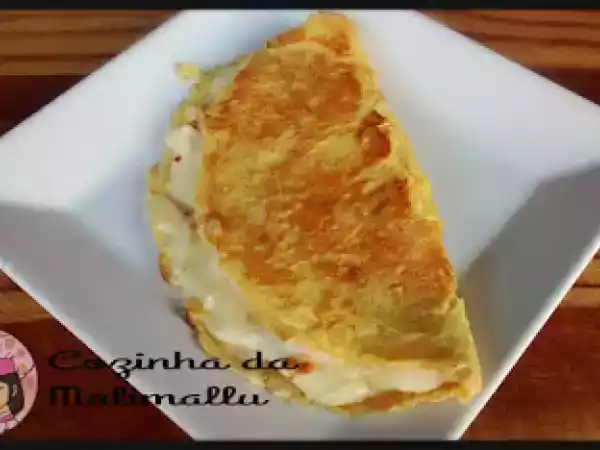 Receita Crepioca com flocos de quinoa