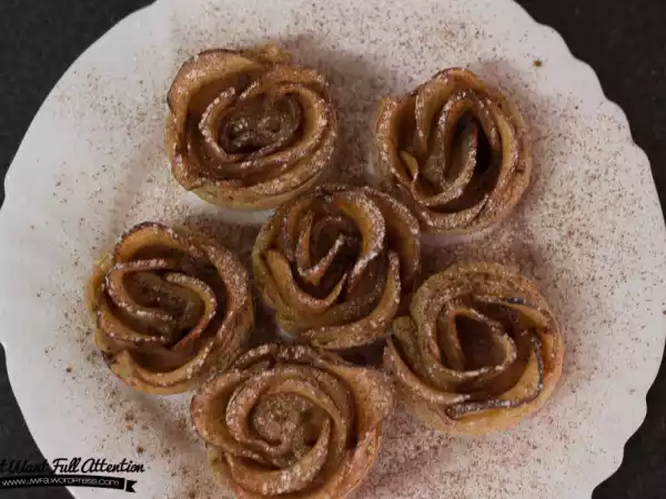 Receita Rosas de maçã, receita