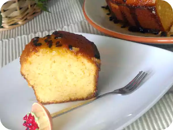 Receita Bolo de maracujá