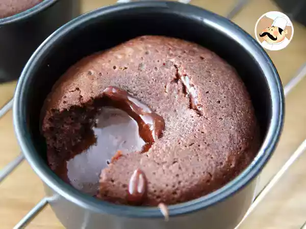 Receita Fondant de chocolate / petit gâteau de chocolate
