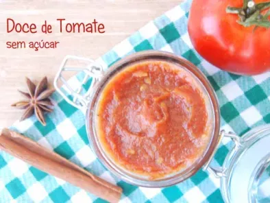 Receita Doce de tomate sem açúcar