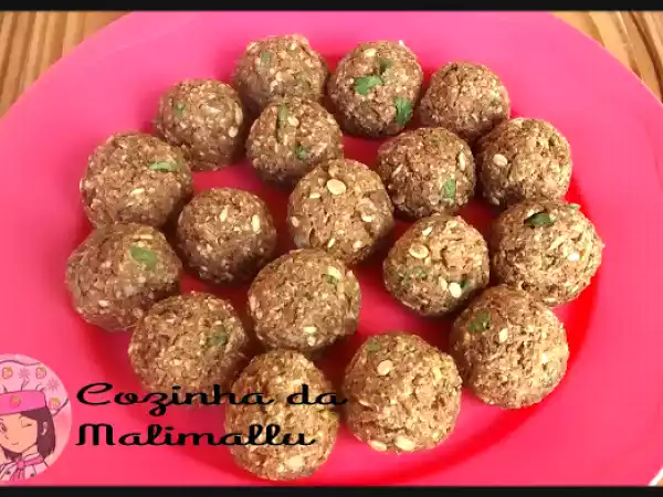 Receita Almôndegas de proteína de soja e aveia