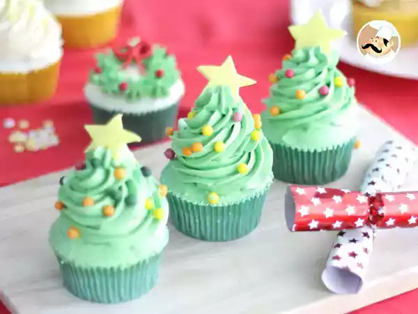 Receita Cupcakes decoração de natal