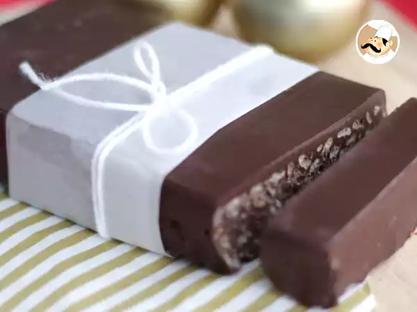 Receita Barra de chocolate com cereais de arroz tufado