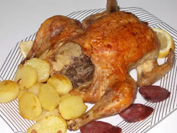 Receita Frango à foguetão