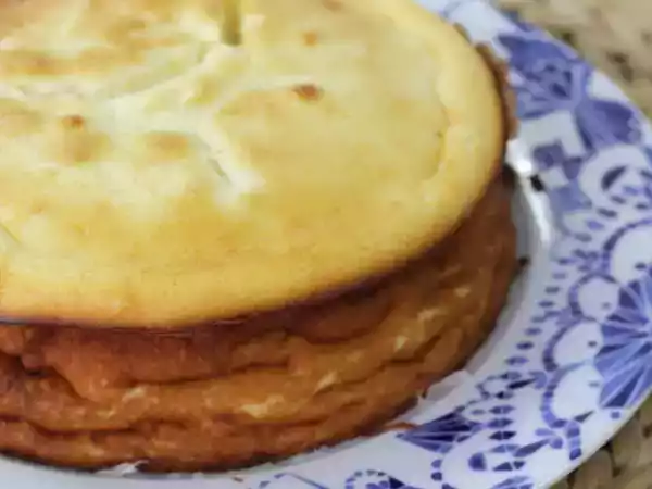 Receita Bolo de queijo creme super fácil