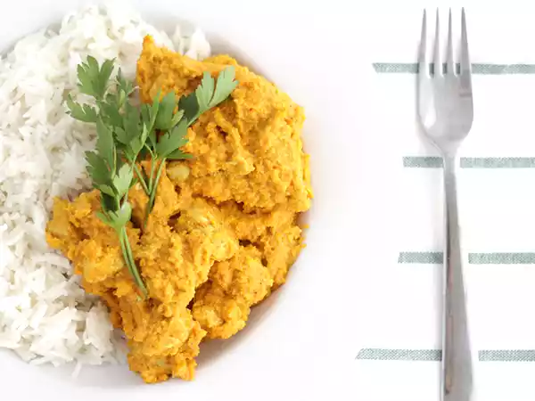 Receita Caril de frango fácil