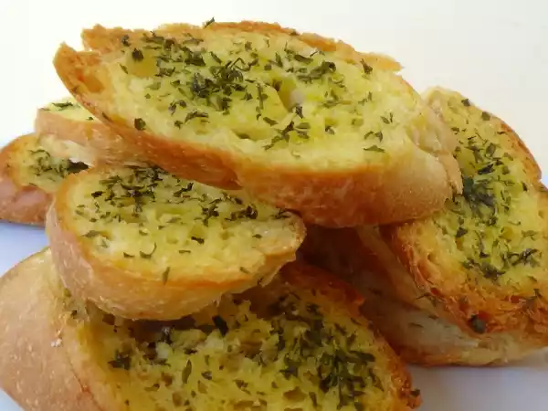Receita Pão de alho no forno