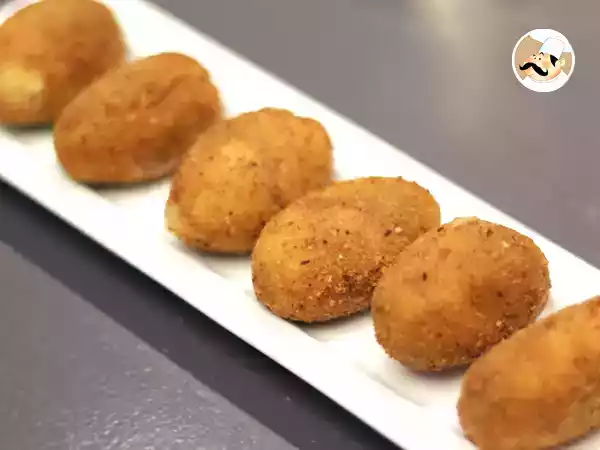Receita Croquetes de presunto realizadas pelo bistrot du picador