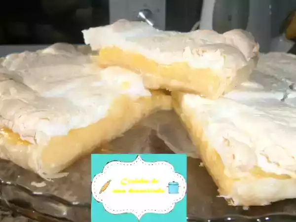 Receita Tarte de limão merengada