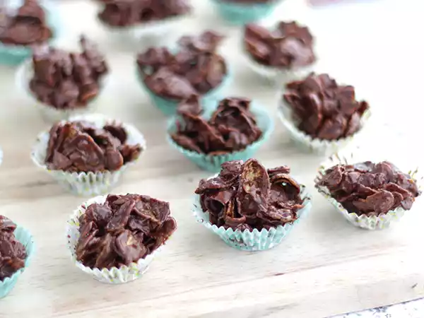 Receita Docinho de chocolate e cereais