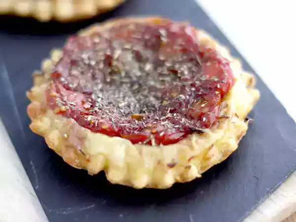 Receita Tarteletes tatin de tomate cereja
