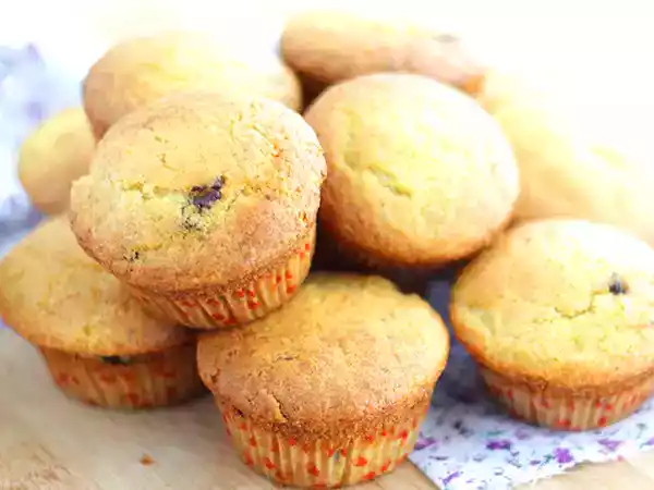 Receita Muffins com pepitas de chocolate, receita americana