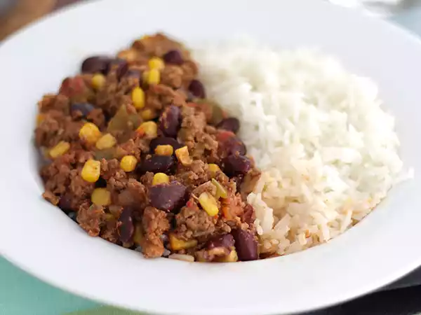 Receita Chili com carne mexicano