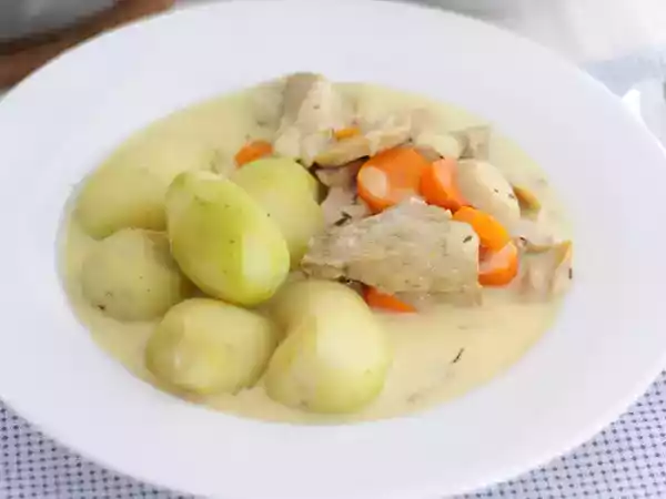 Receita Blanquette de vitela passo a passo