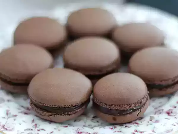Receita Macarons de chocolate