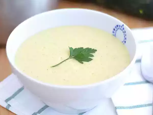 Receita Creme de curgete / abobrinha