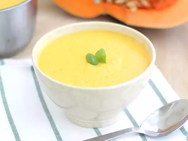 Receita Creme de abóbora-moranga