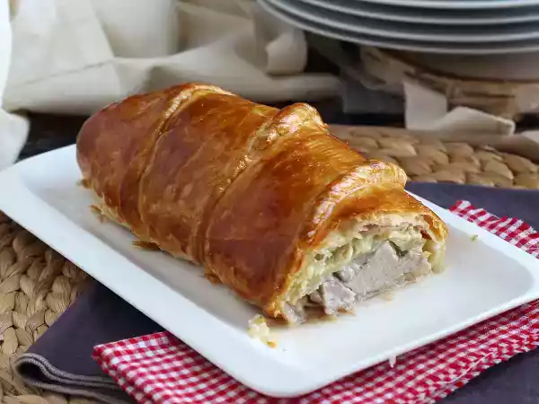 Receita Filé mignon em massa folhada