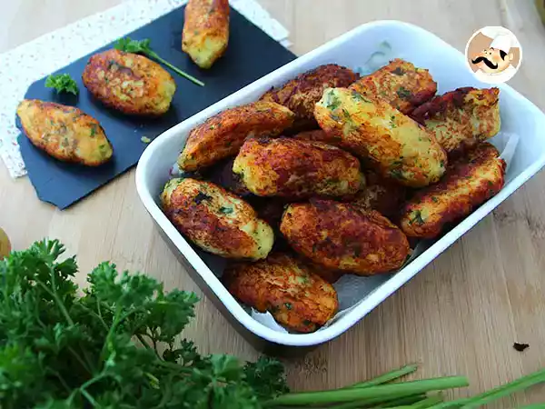 Receita Bolinhos / pastéis de bacalhau