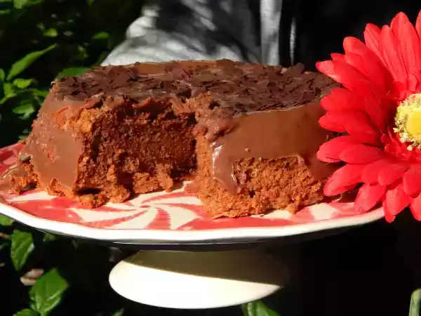 Receita Bolo moreno brigadeiro