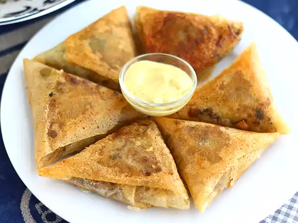 Receita Chamuças de carne do petitchef