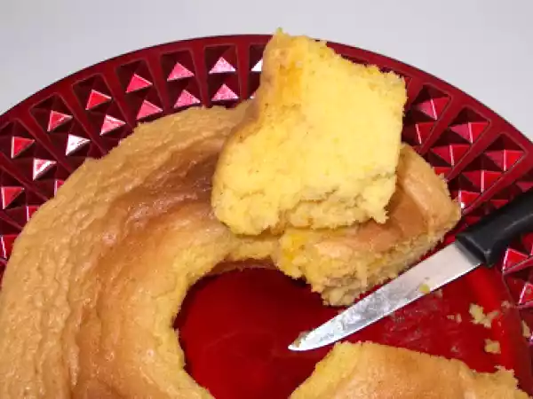 Receita Pão-de-ló rápido e fofinho