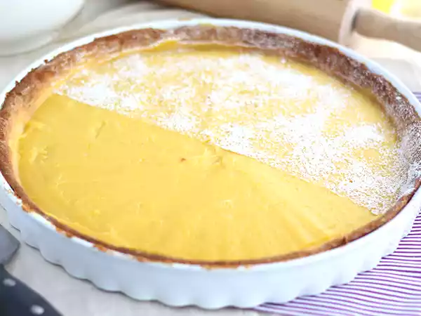 Receita Tarte (torta) de limão fácil e cremosa
