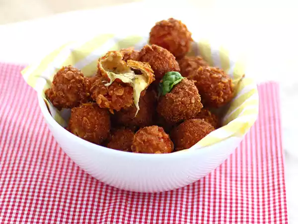 Receita Tomates cereja crocantes