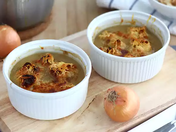 Receita Sopa de cebola, um clássico