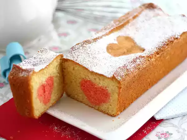 Receita Bolo surpresa - dia dos namorados