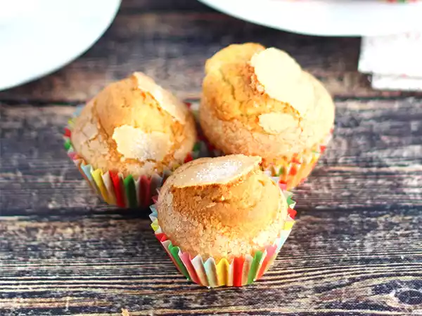 Receita Madalena espanhola - muffins espanhóis