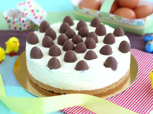 Receita Cheesecake de páscoa