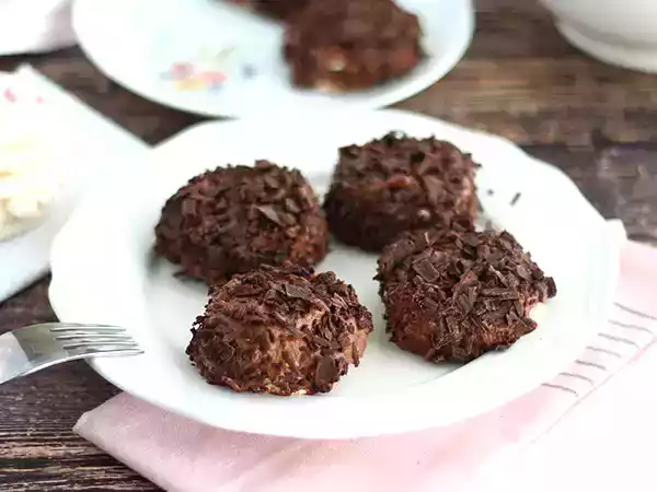 Receita Medalhão de chocolate