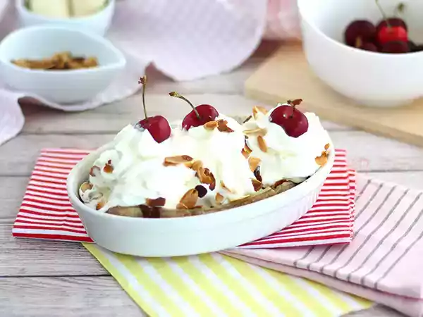 Receita Banana split, uma deliciosa sobremesa