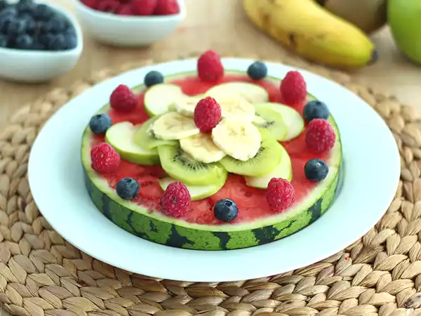 Receita Pizza de melancia
