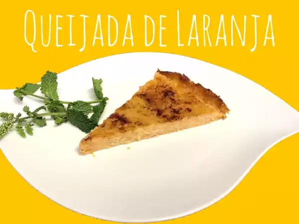 Receita Queijada de laranja com aveia e mel
