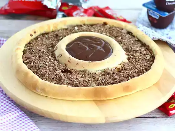 Receita Pizza kitkat