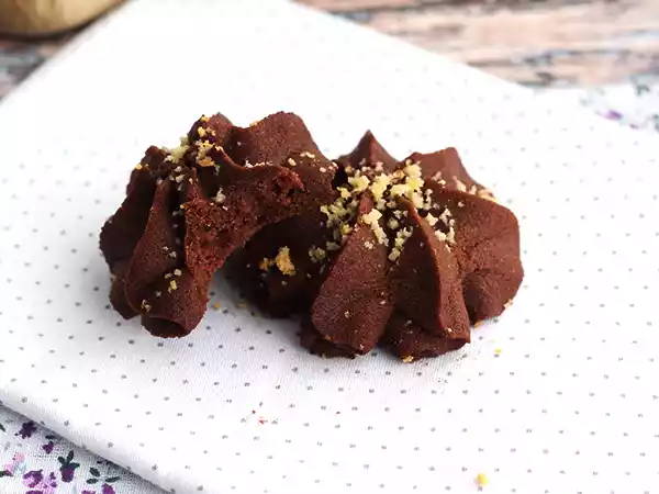 Receita Biscoitos vienenses com cacau