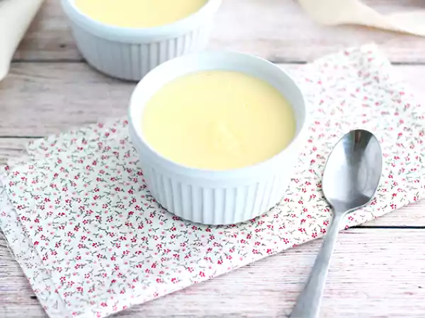 Receita Creme de baunilha fácil, tipo danette