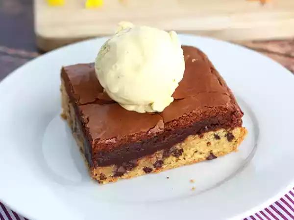 Receita Brookies, meio brownie e meio cookies